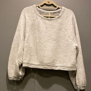 Free People sweater, sweatshirt cut. size XL
